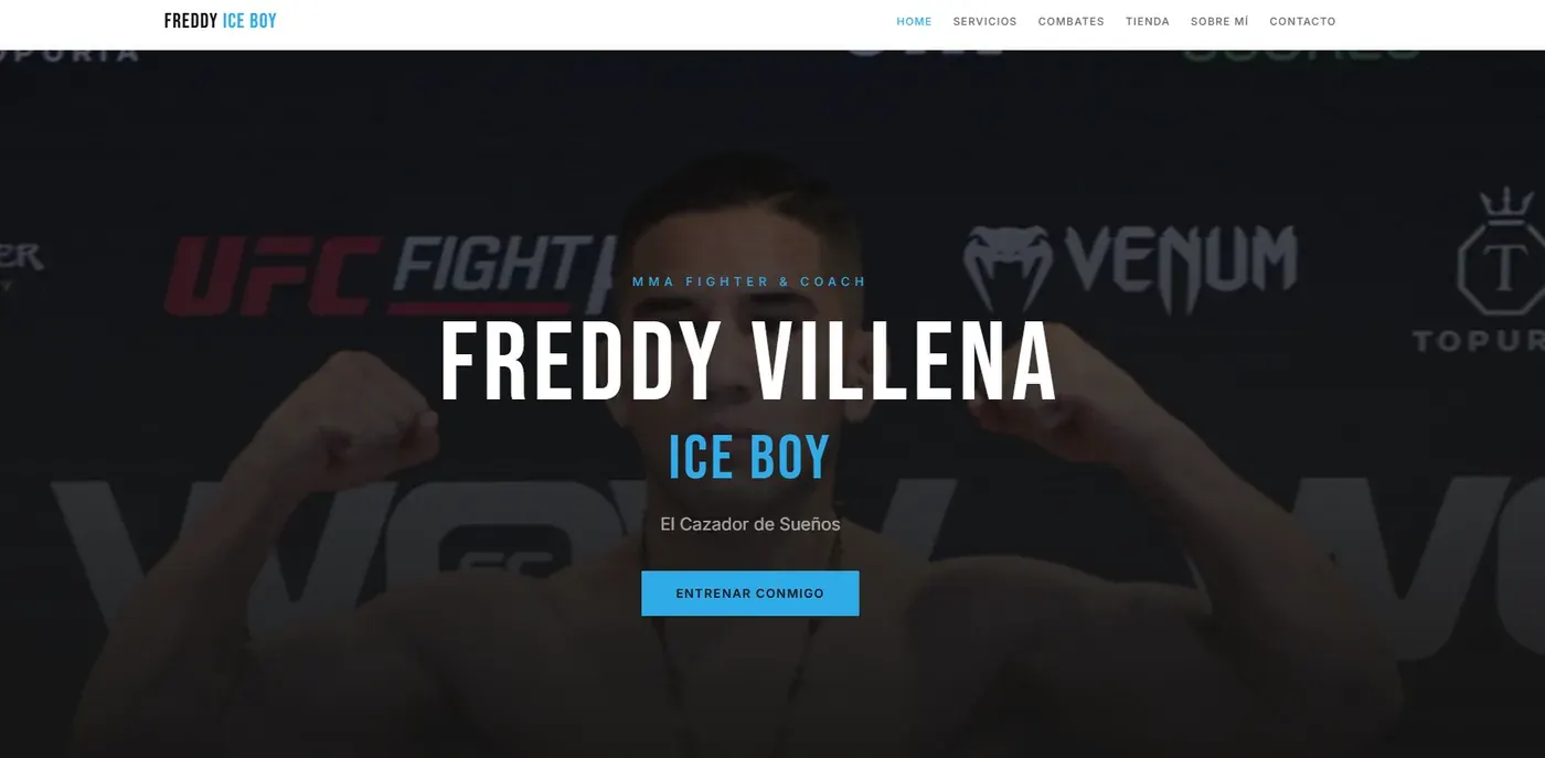 Web de Freddy Villena